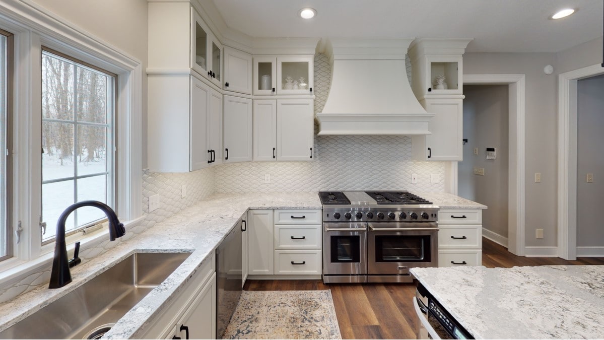 Spacious White Kitchen 2 | Crowe's Cabinets | If you can dream it, we ...